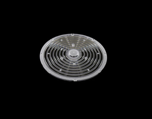 Φ265mm OVNI de bahía alta Lente óptica LED de 120 grados para iluminación de áreas industriales de alta potencia