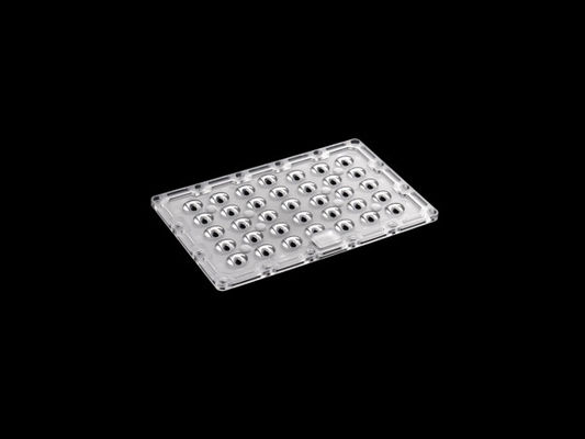 Lentes de luz de la calle LED de grado óptico PC para luces de inundación con accesorio SMD LED Gasket PCB disipador de calor o módulo