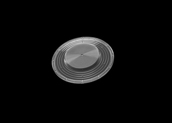 92% Eficiencia Φ293mm 90 grados óptico de grado PC Led Lente para almacenes Iluminación de fábricas