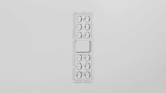 Lente para Farola LED IP66 con 92% de Eficiencia y Distribución Asimétrica de la Luz para Aplicaciones Exteriores